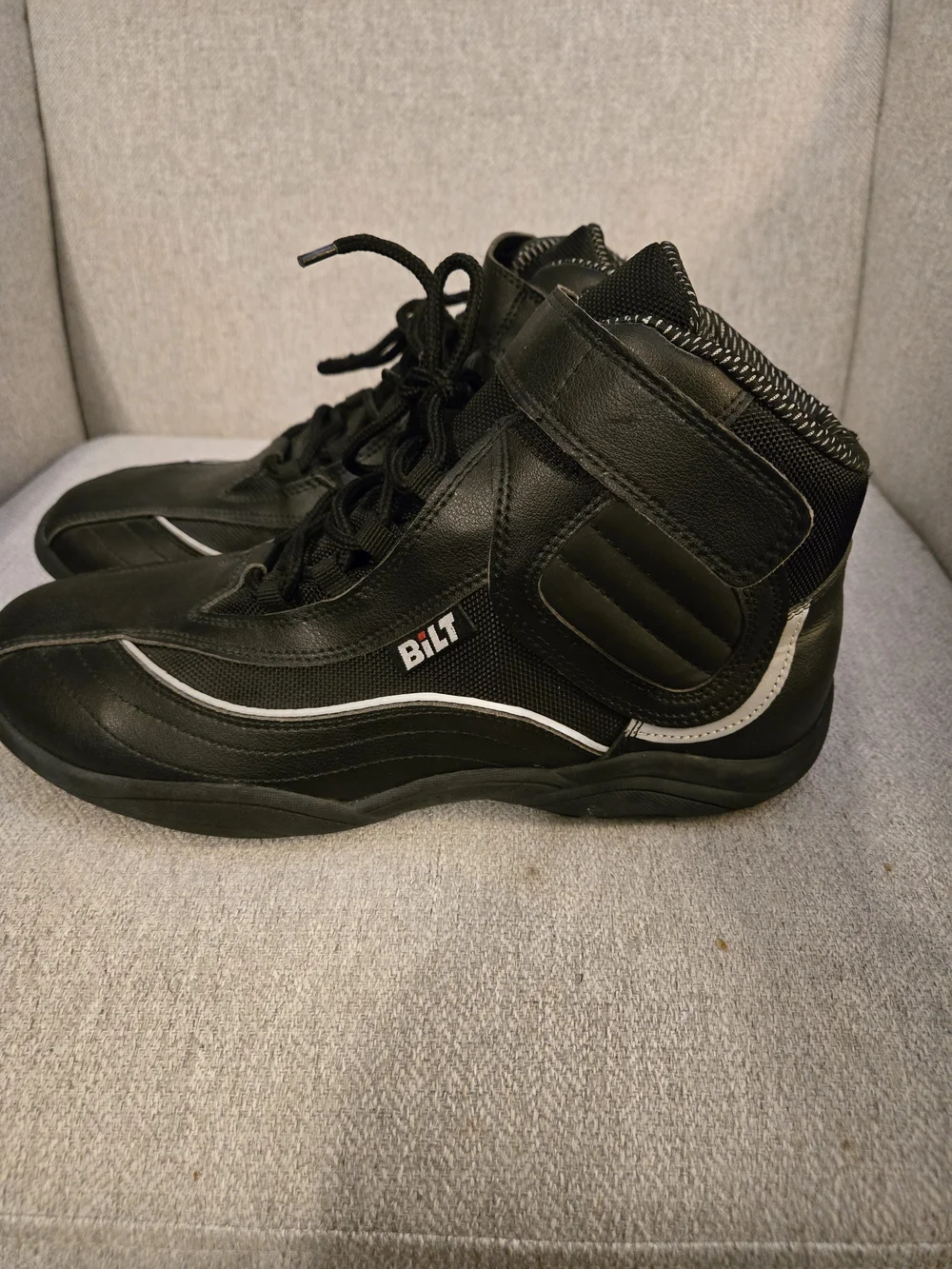 BILT Men's Black High-Top Riding Boots